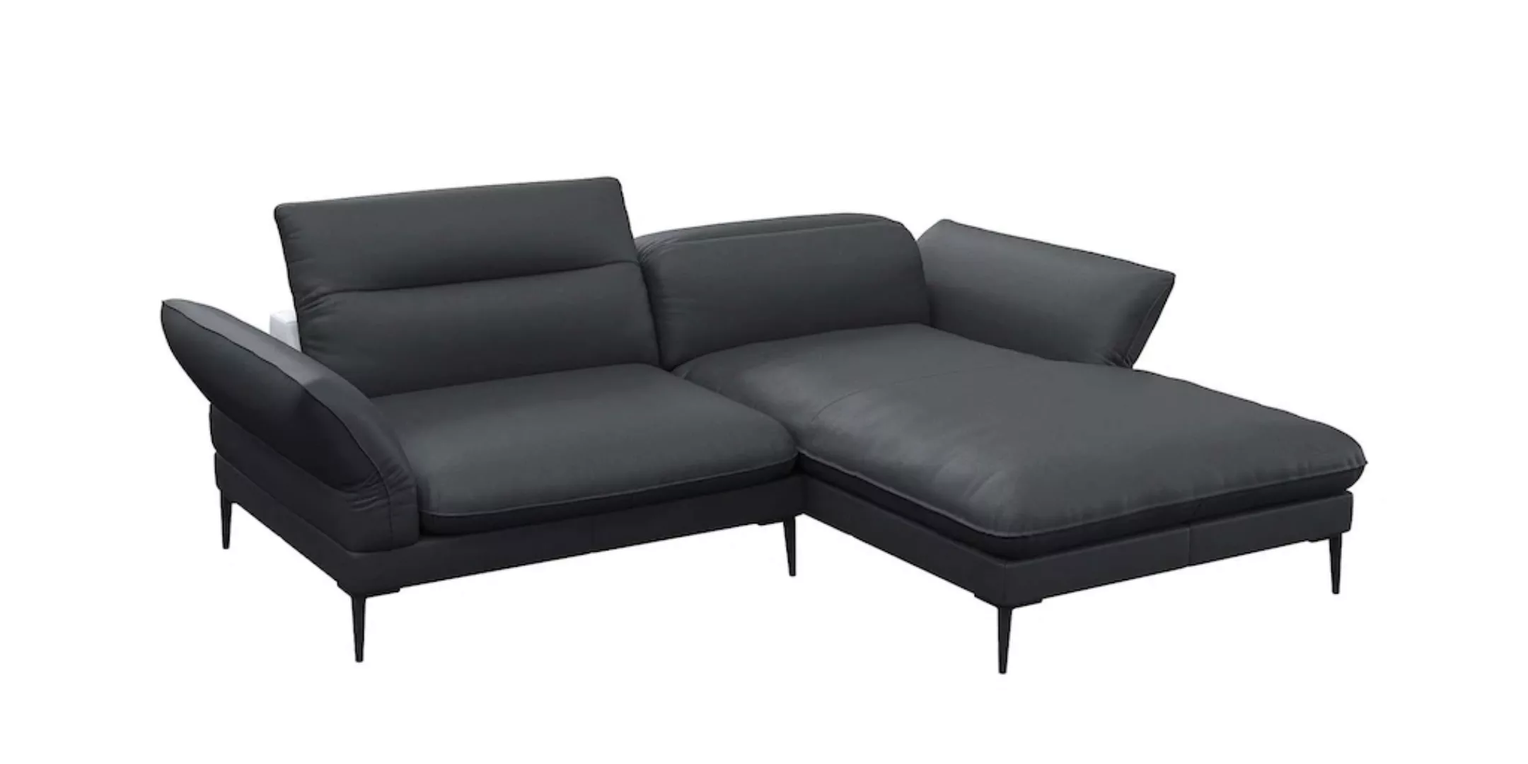 FLEXLUX Ecksofa "Salino, Funktionssofa mit Recamiere, Relaxsofa, Ecksofa", günstig online kaufen