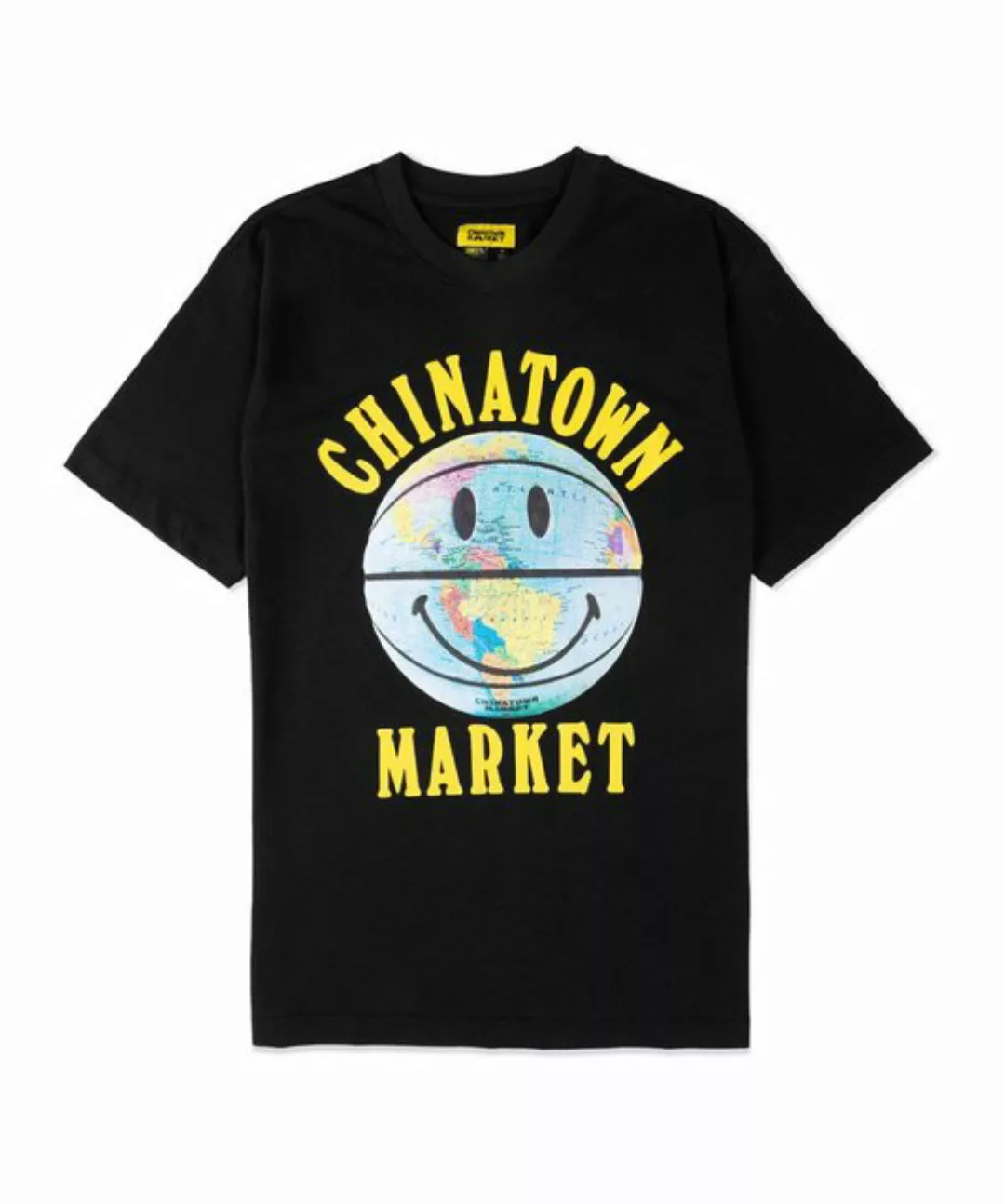 Market T-Shirt Smiley Globe Ball T-Shirt default günstig online kaufen