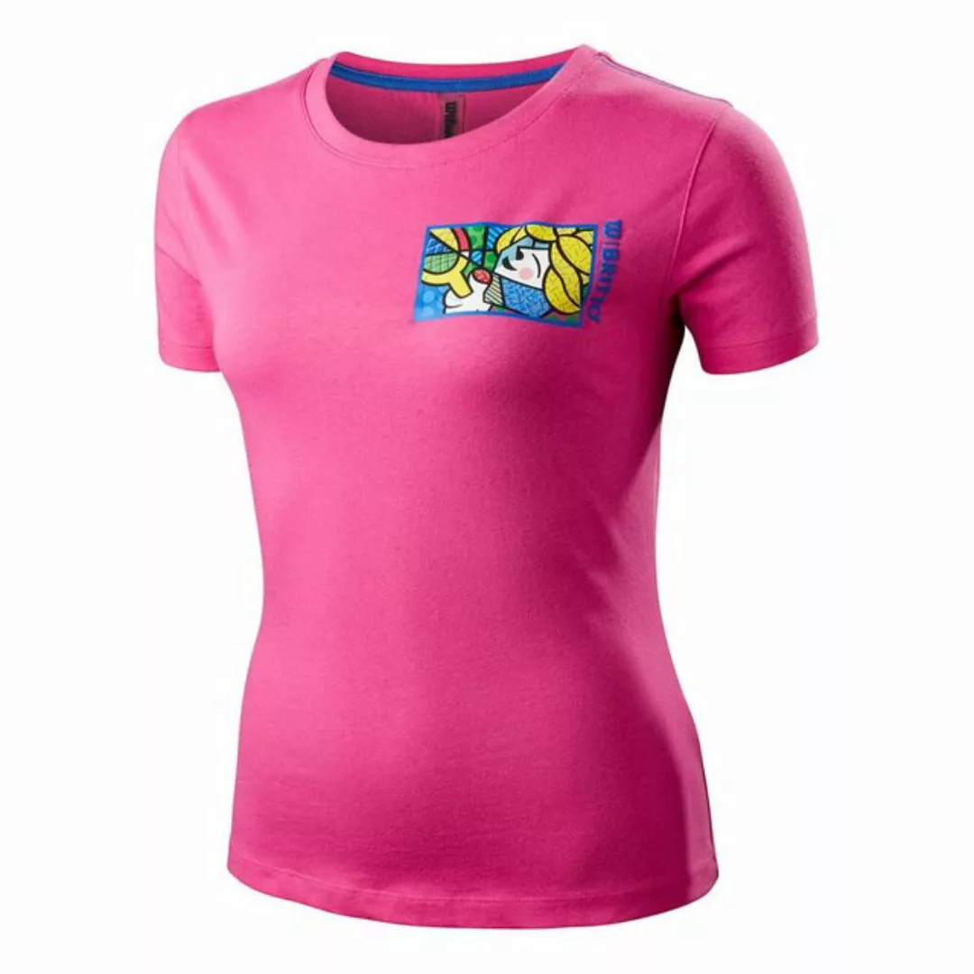 Wilson T-Shirt BRITTO FACE CTN TEE W Ros günstig online kaufen