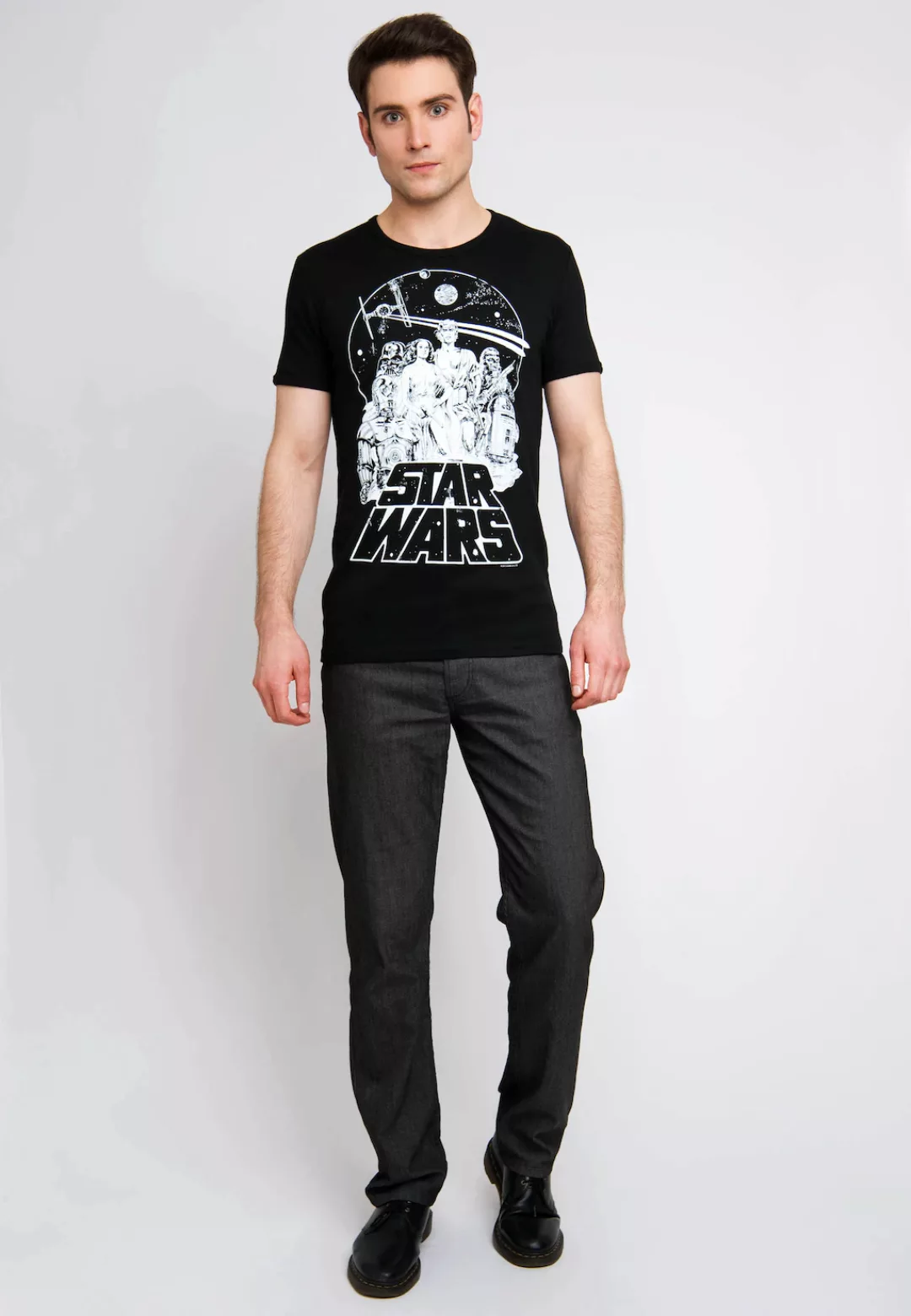 LOGOSHIRT T-Shirt "Star Wars-Helden", mit lizenzierten Originaldesigns günstig online kaufen