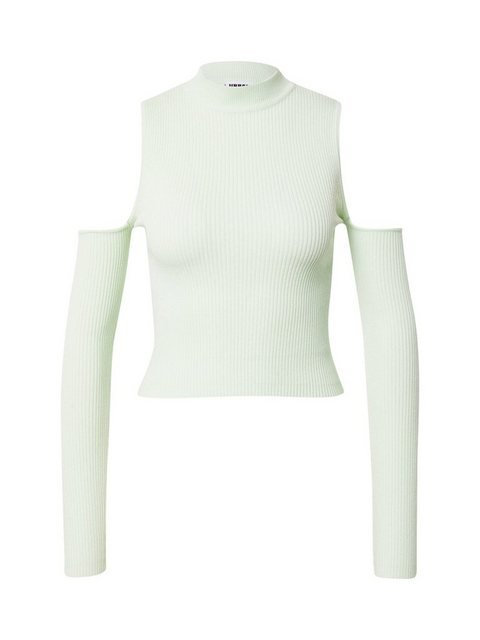 URBAN CLASSICS Rundhalspullover Urban Classics Damen Ladies Rib Knit Cut Ou günstig online kaufen