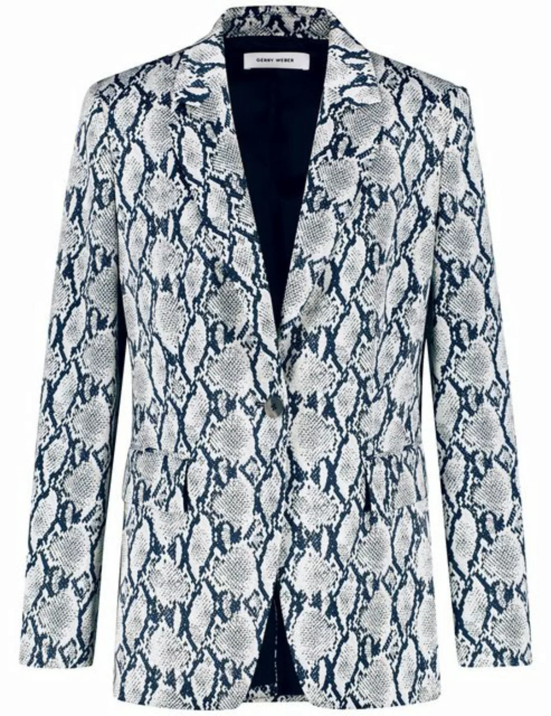 GERRY WEBER Jackenblazer Modischer Blazer mit Schlangendessin günstig online kaufen