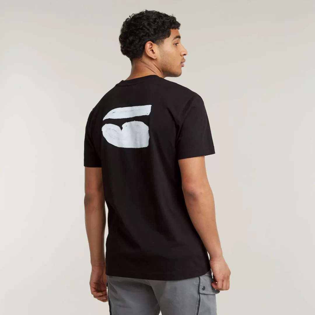 G-Star RAW T-Shirt "Burger back print r t" günstig online kaufen