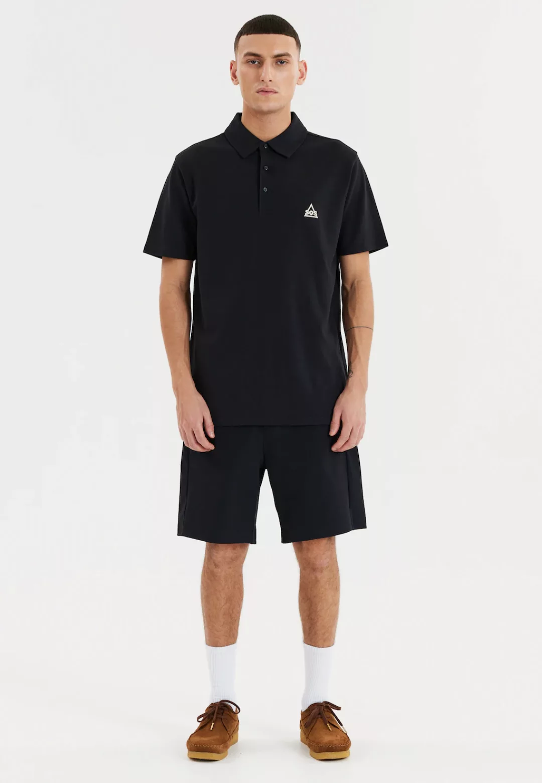 SOS Langarm-Poloshirt "Monviso", in unwiderstehlich weicher Qualität günstig online kaufen