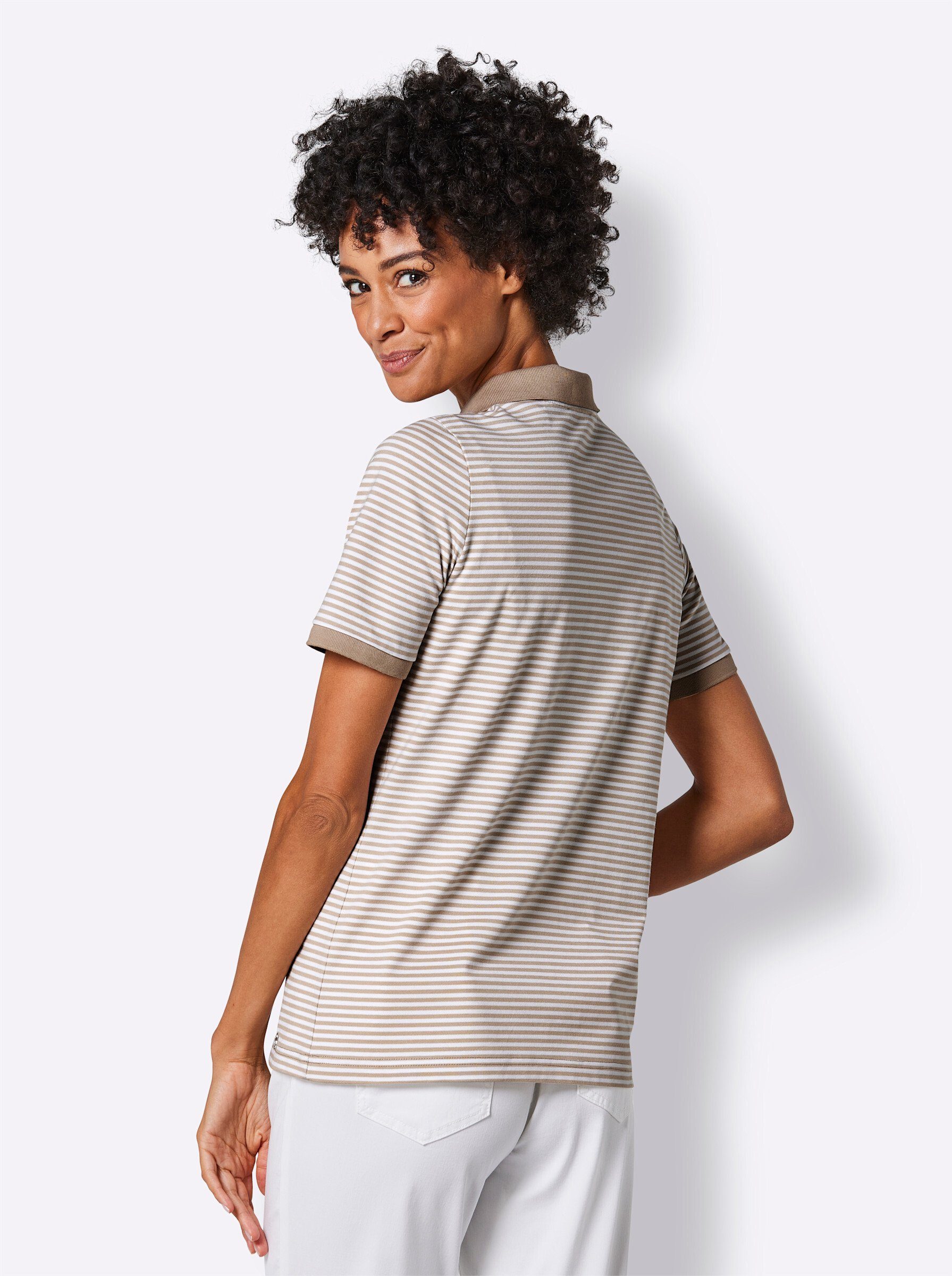 CREATION L PREMIUM Poloshirt "Lyocell-Baumwoll-Shirt", (1 tlg.) günstig online kaufen