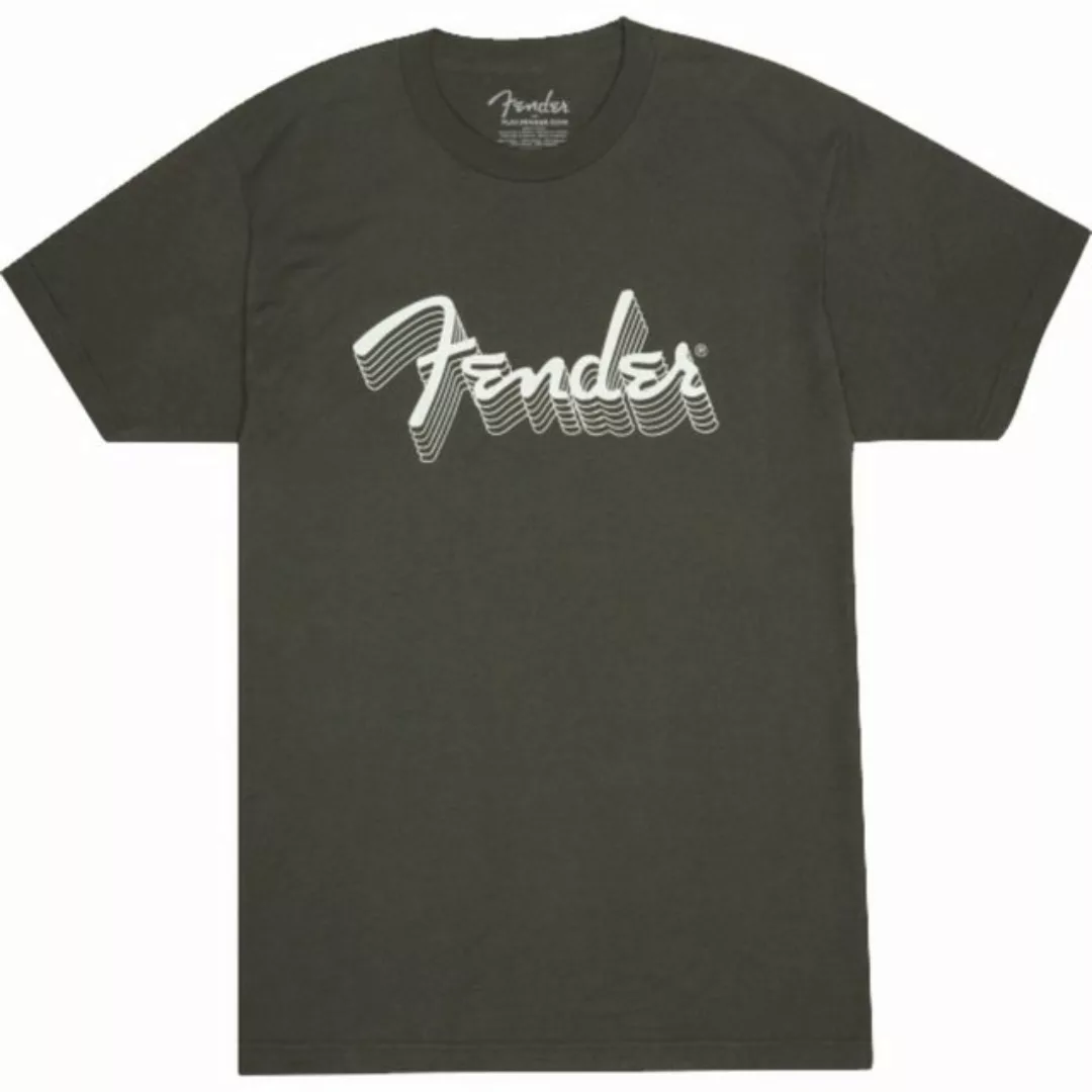 Fender T-Shirt (Textilien, T-Shirts) Reflective Ink Logo T-Shirt S - T-Shir günstig online kaufen