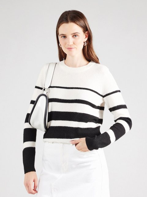 Vero Moda Strickpullover "VMPLAZA LS BLOCK PULLOVER GA BOO", mit Streifenmu günstig online kaufen