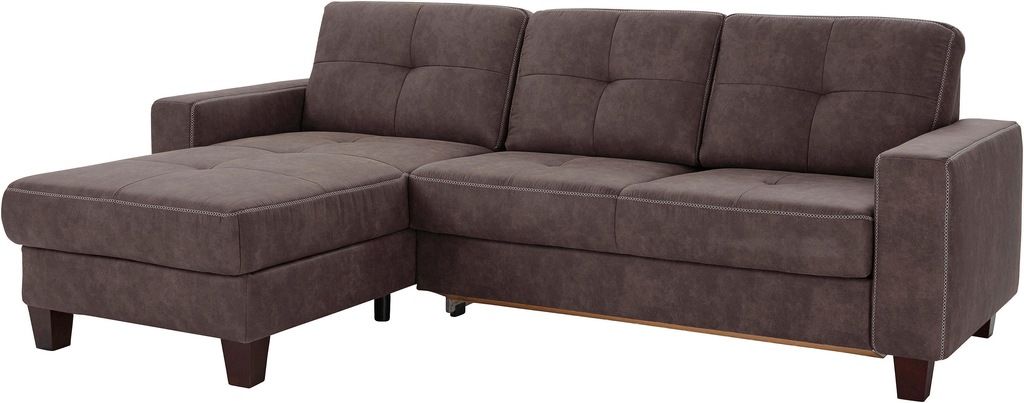 Places of Style Ecksofa "Varese", wahlweise mit Bettfunktion und Vorziehfun günstig online kaufen