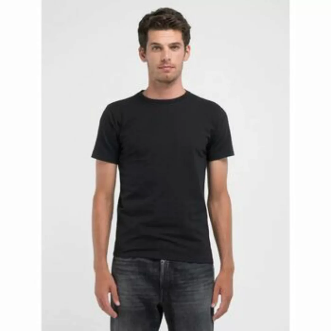 Replay  T-Shirts & Poloshirts M6947 .000.23352P COMPACT JERSEY-098 BLACK günstig online kaufen