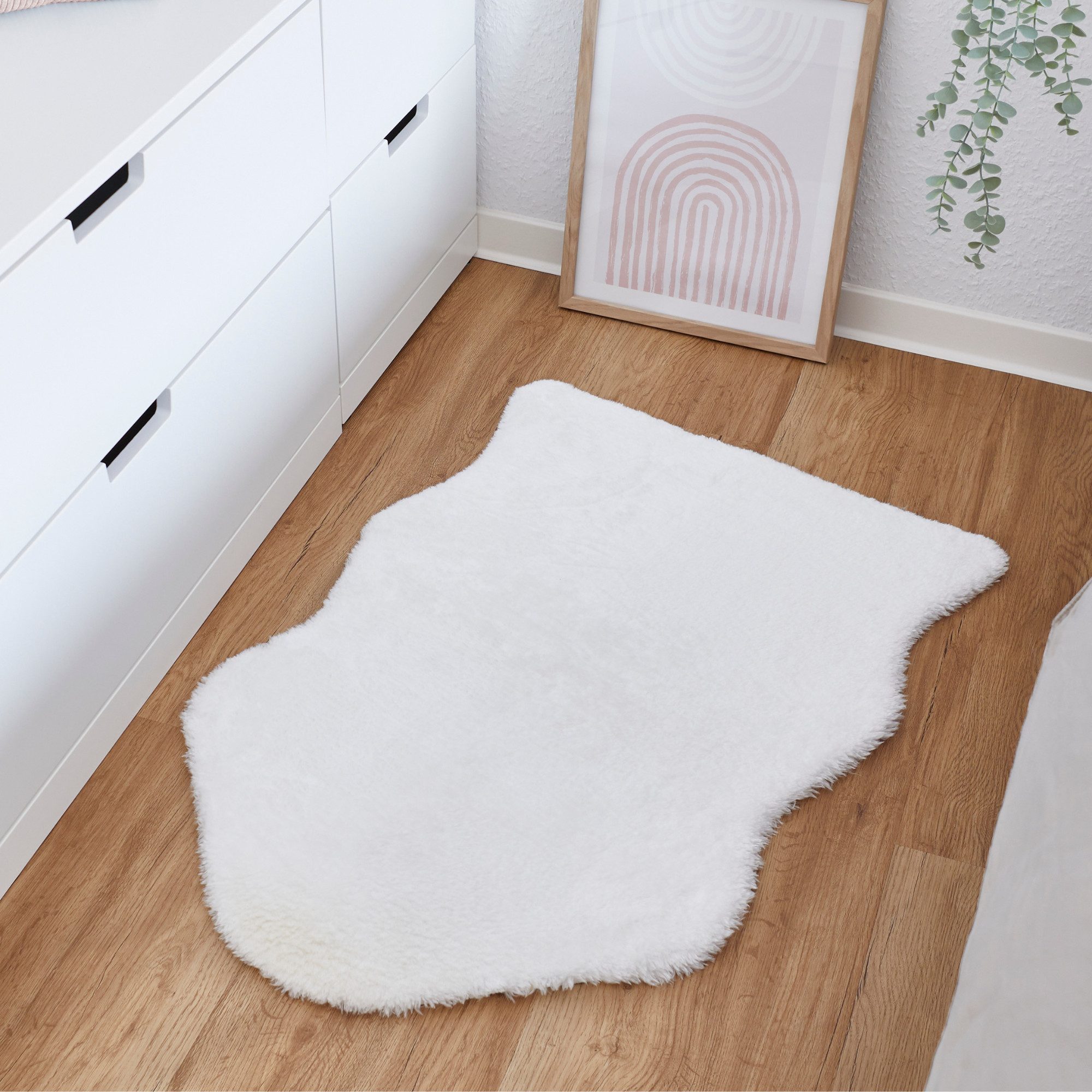 Andiamo Fellteppich Lamm Fellimitat, fellförmig, Höhe: günstig online kaufen
