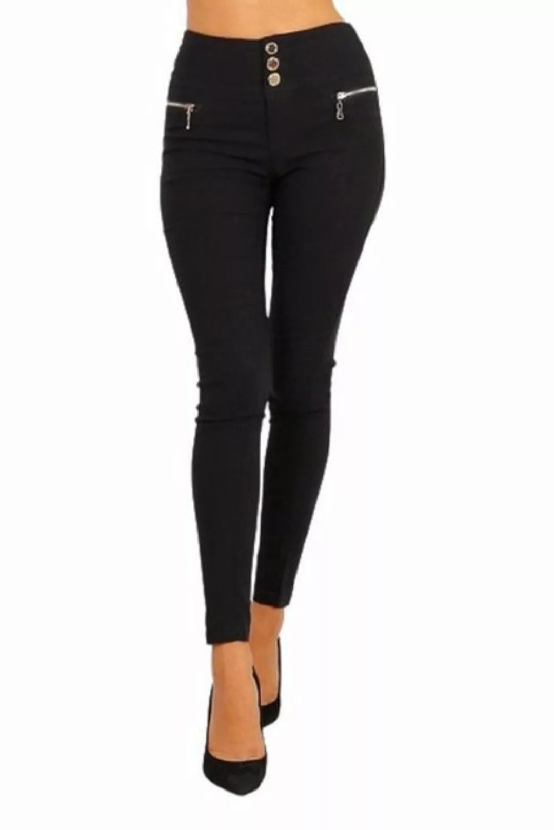 BENK Leggings Damen Stretch Hose Jeans Look Röhre Skinny Jeggings Leggings günstig online kaufen