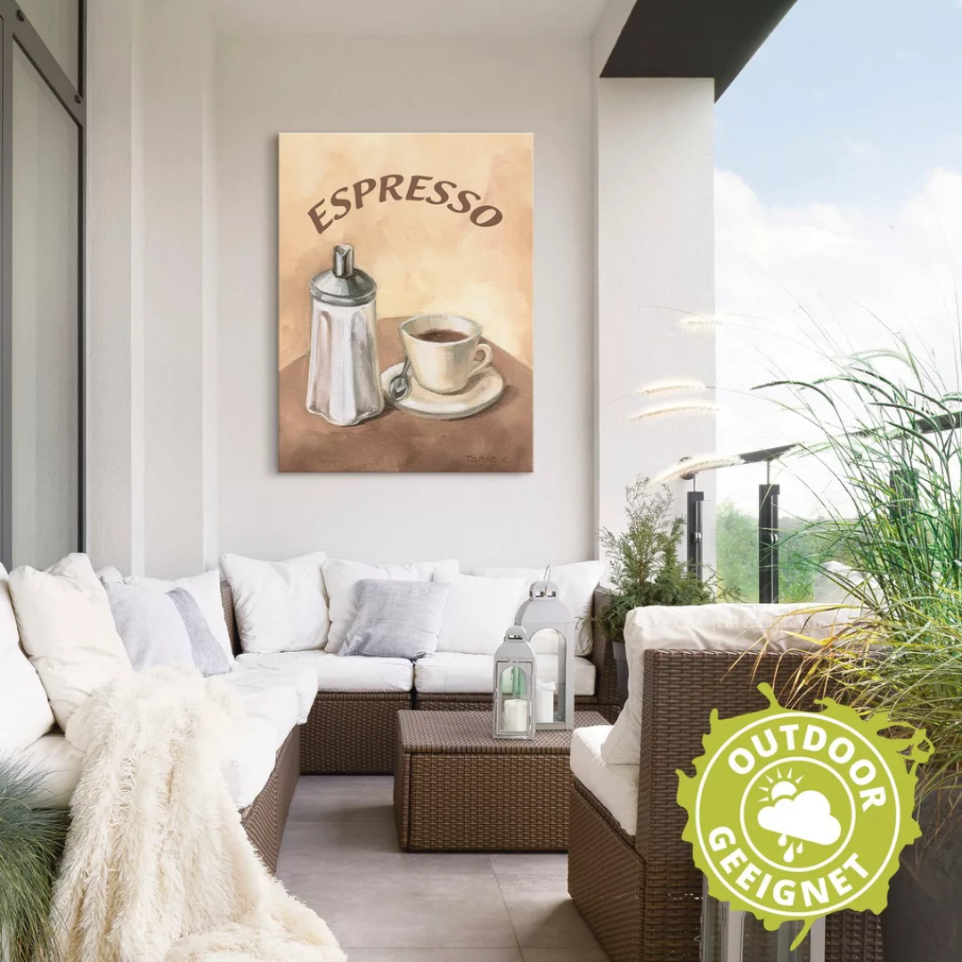 Artland Wandbild "Espresso II", Getränke, (1 St.) günstig online kaufen