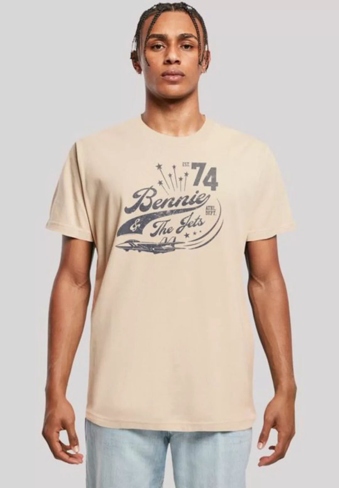 F4NT4STIC T-Shirt Elton John Bennie And The Jets Musik, Band, Logo günstig online kaufen