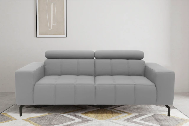 DOMO collection 2-Sitzer "Cunelli zeitlos und elegant, moderne Sitznähte al günstig online kaufen