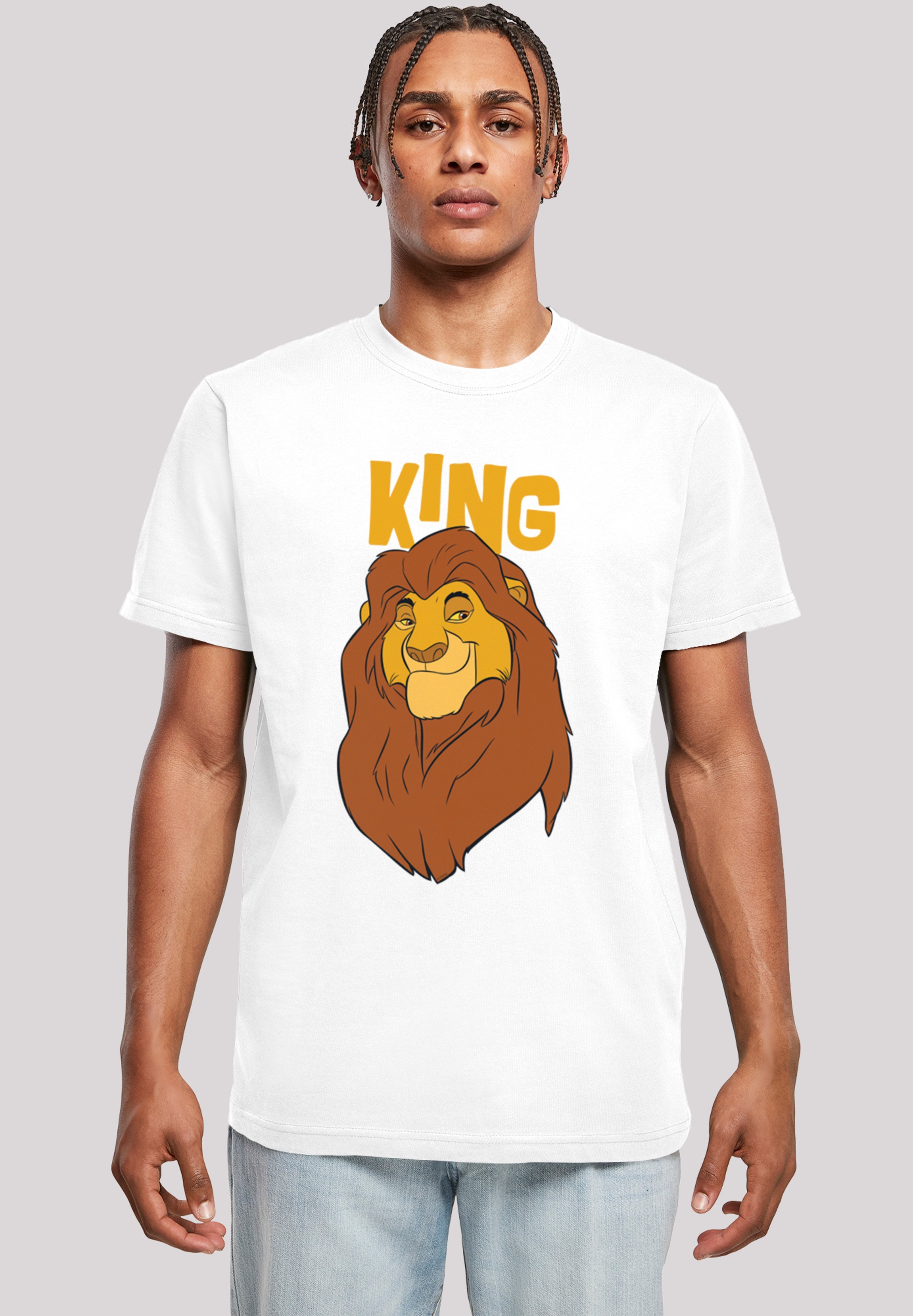 F4NT4STIC T-Shirt "Disney The König der Löwen Mufasa King", Print günstig online kaufen