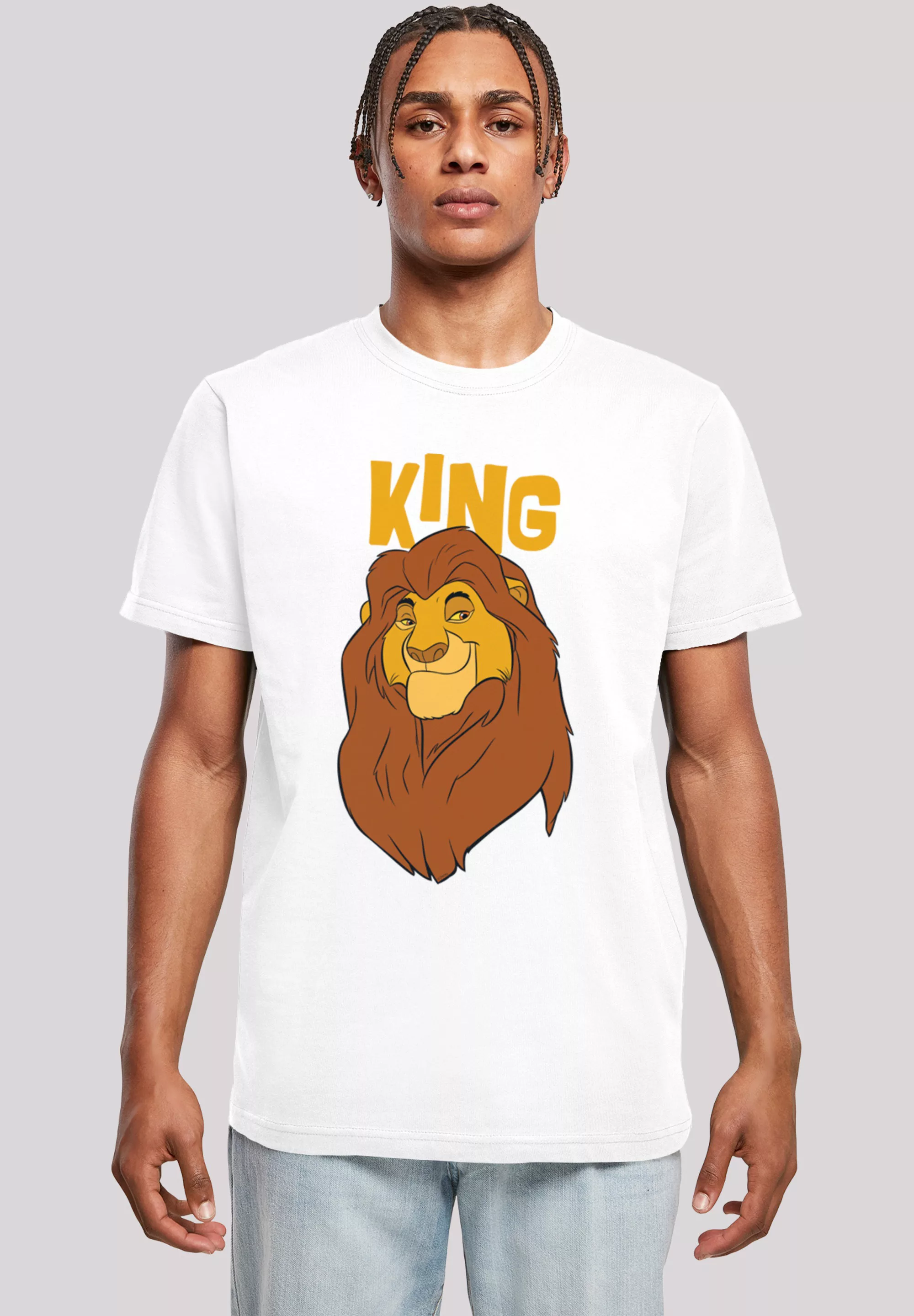 F4NT4STIC T-Shirt "Disney The König der Löwen Mufasa King", Print günstig online kaufen