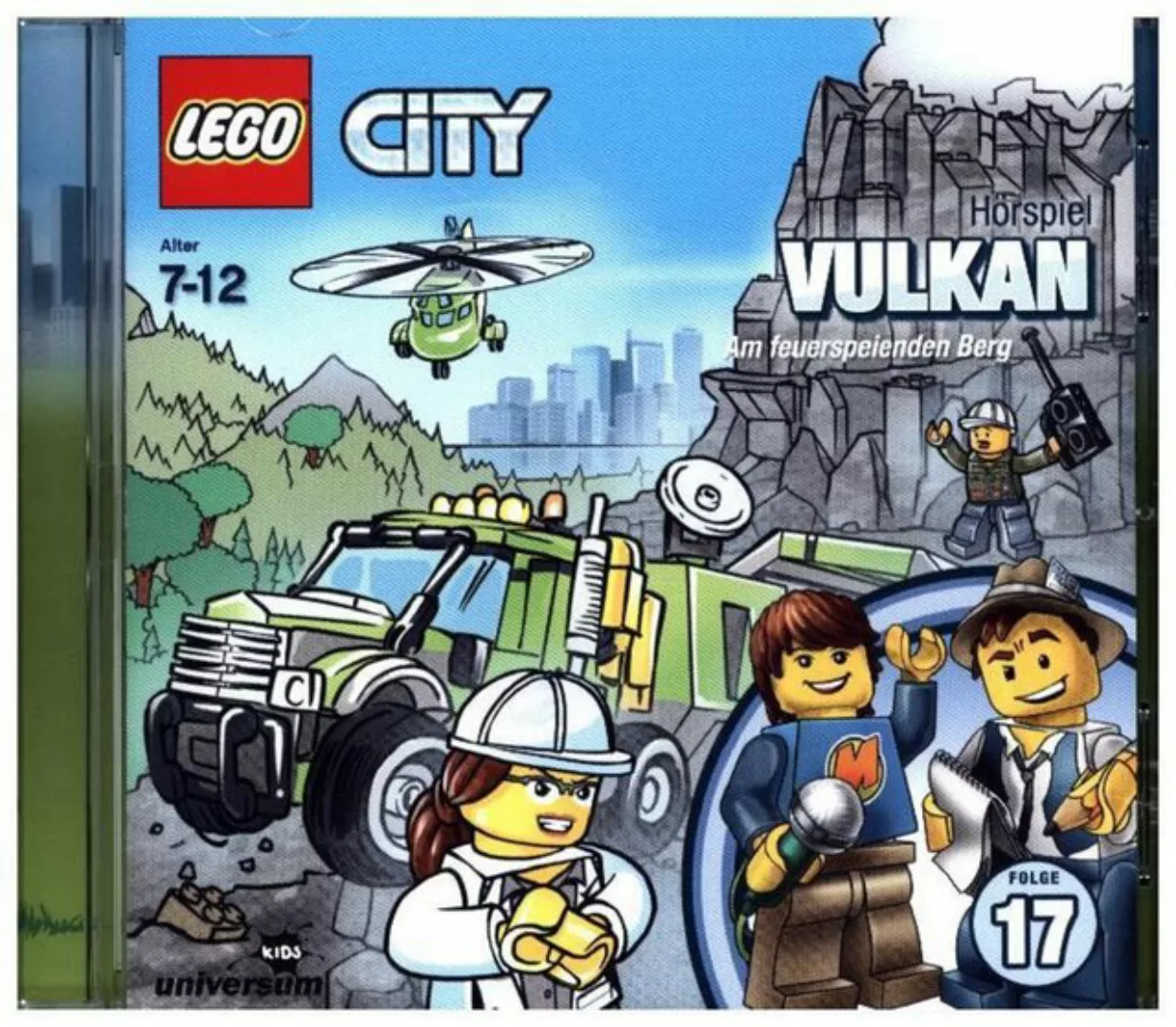 Leonine Hörspiel LEGO City - Vulkane, 1 Audio-CD, 1 Audio-CD günstig online kaufen