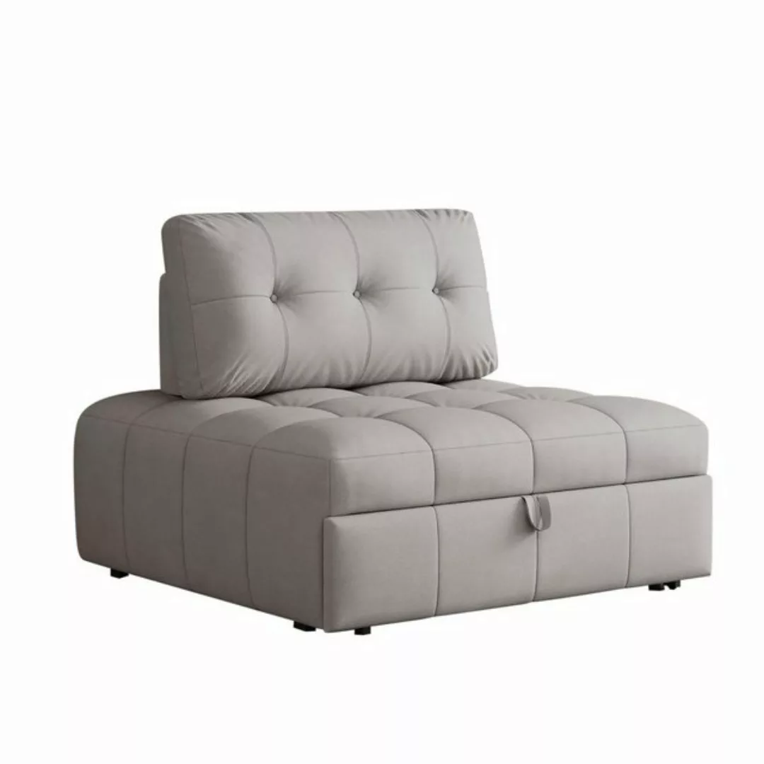 Oeryde Schlafsofa Schlafsessel mit Bettfunktion 2-in-1 Ausziehbares Schlafs günstig online kaufen