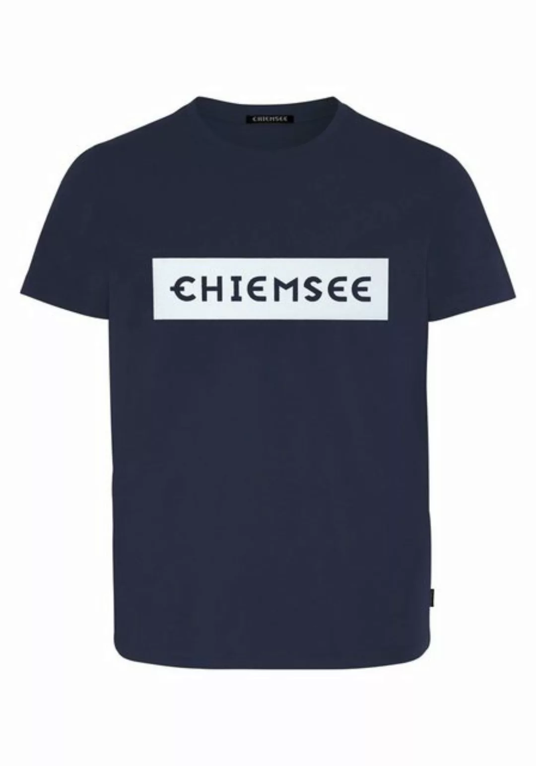 Chiemsee Print-Shirt T-Shirt mit plakativem Markenschriftzug 1 günstig online kaufen