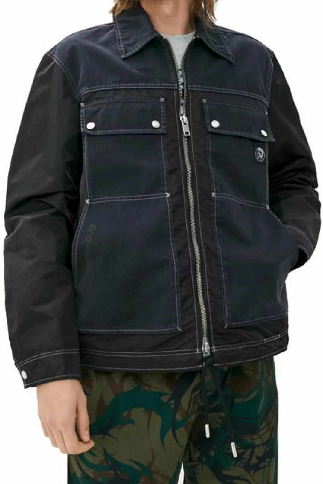 Diesel Cargojacke Diesel Herren Jacke "J-BERKLEY GIACCA günstig online kaufen