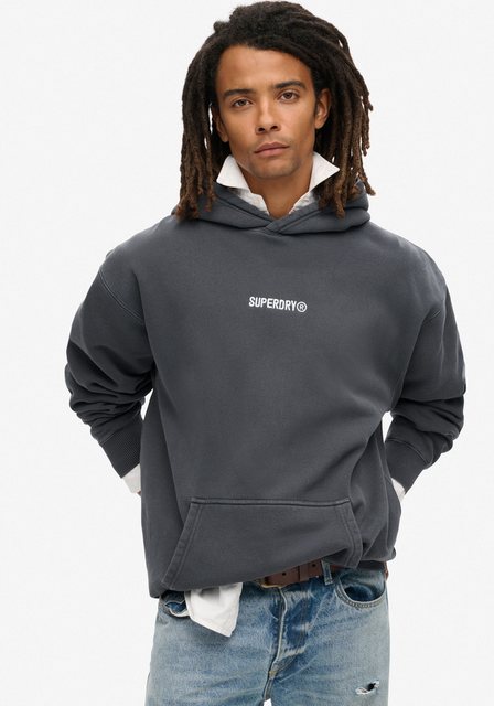 Superdry Kapuzensweatshirt MICRO LOGO GRAPHIC LOOSE HOOD günstig online kaufen