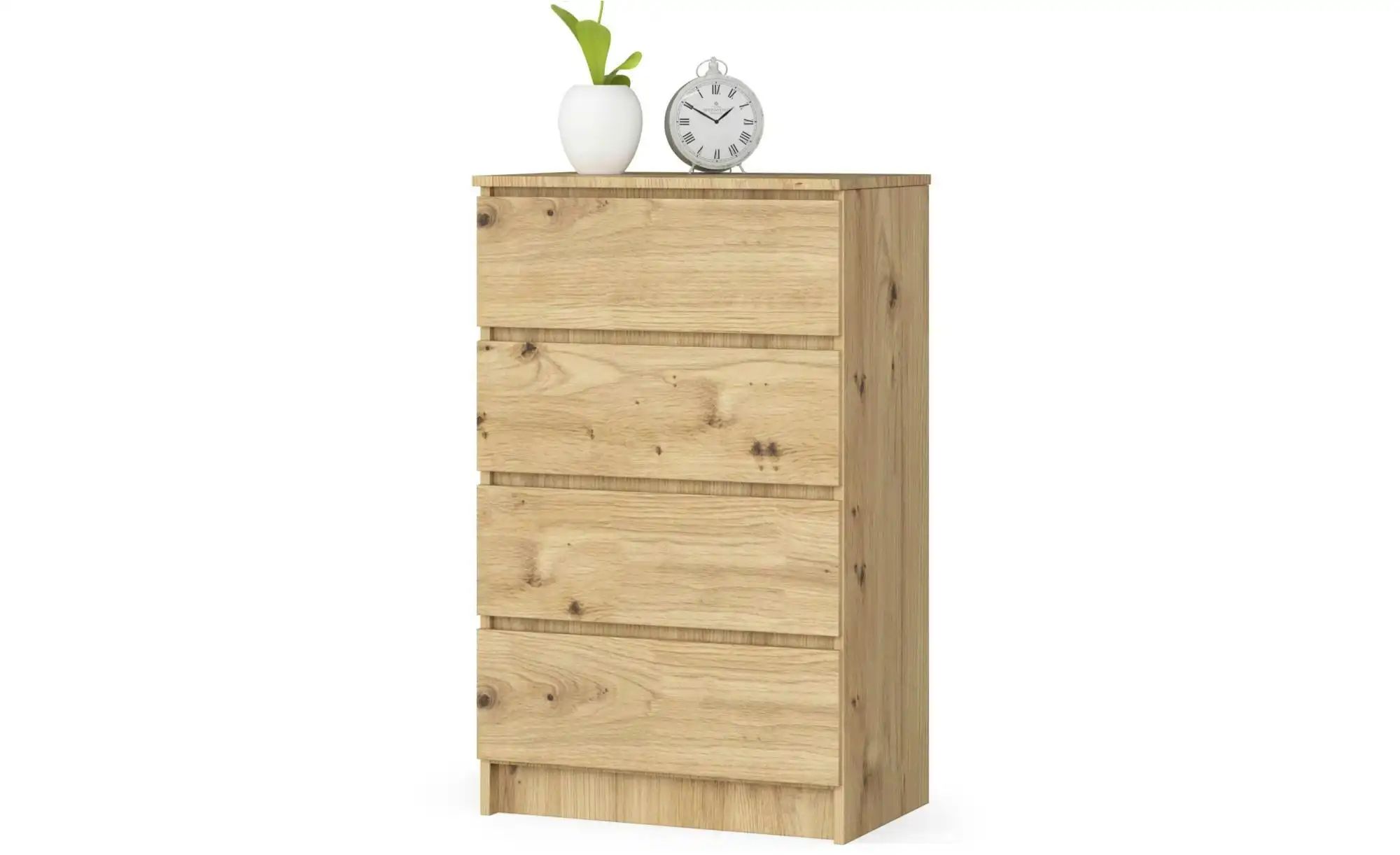 Kommode mit 4 Schubladen Kai ¦ holzfarben ¦ Maße (cm): B: 60 H: 99 Kommoden günstig online kaufen