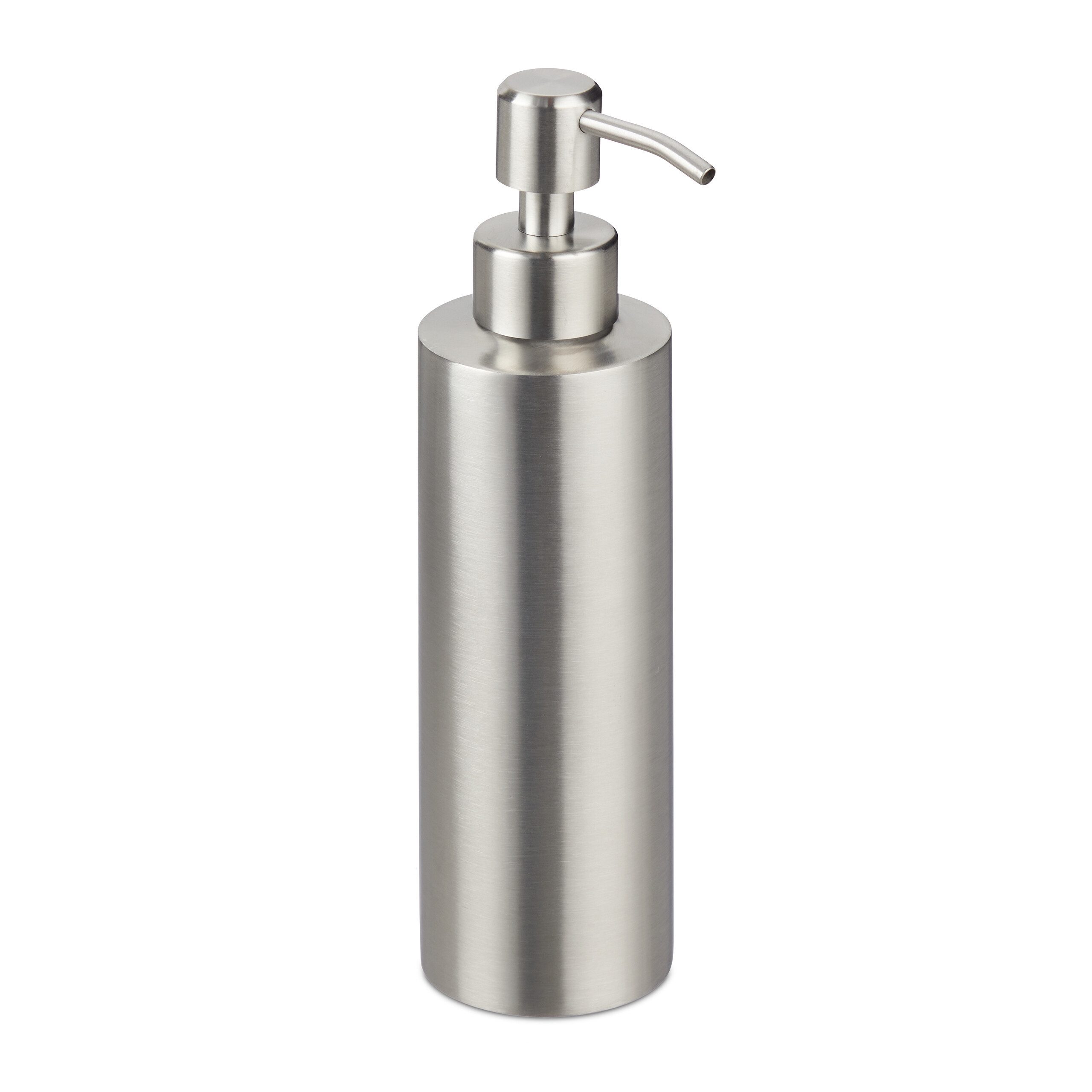 relaxdays Seifenspender Edelstahl 300 ml, (1-tlg), günstig online kaufen