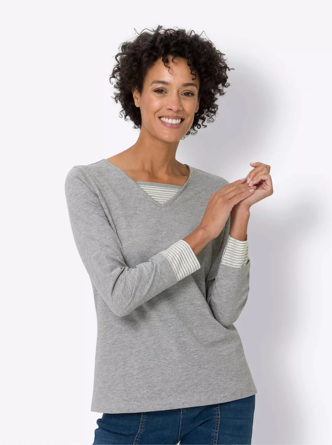 Classic Basics Langarmshirt "Shirt" günstig online kaufen