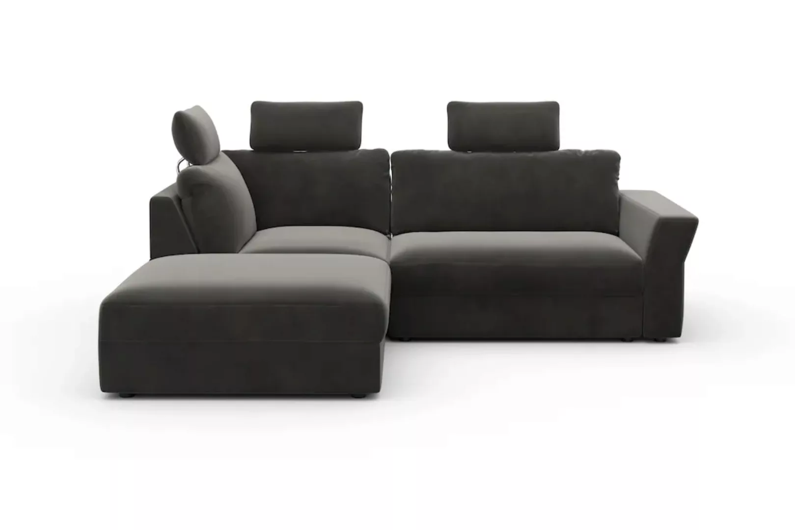 sit&more Ecksofa »Cadabra L-Form«, Breite 243 cm, inklusive Sitztiefenverst günstig online kaufen