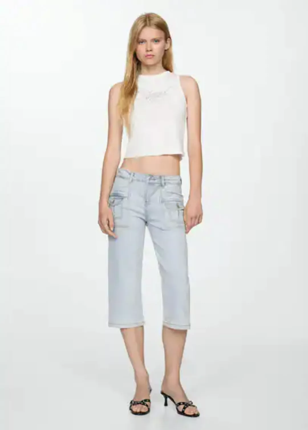 Gerade Capri-Jeans günstig online kaufen