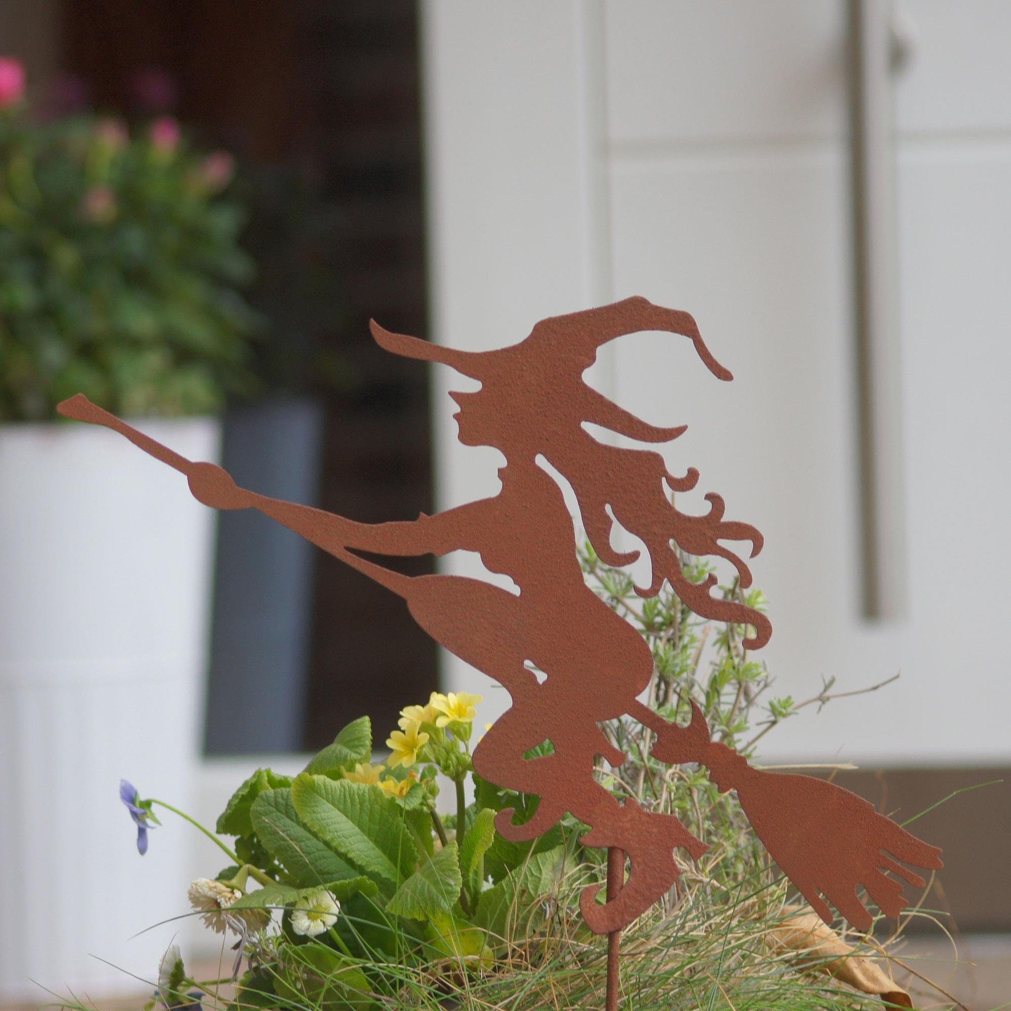 UNUS GARDEN Gartenstecker Gartenstecker in Rostoptik günstig online kaufen