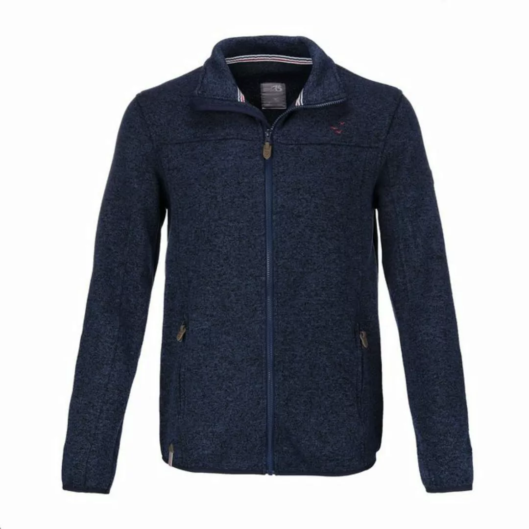 modAS Fleecejacke Herren Fleecejacke - Outdoor Strickjacke mit Reißverschlu günstig online kaufen