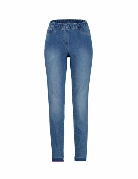 Slim-fit-jeans Tammy Mit Gummibund - Aus Bio-baumwolle günstig online kaufen