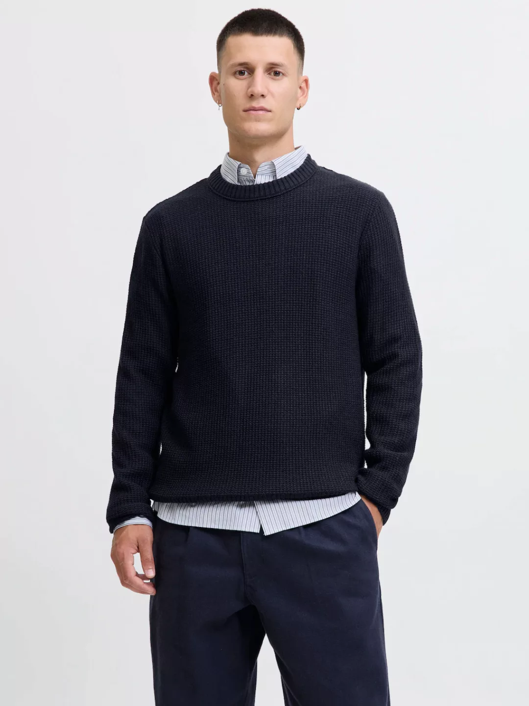 Jack & Jones Strickpullover "JJROY KNIT CREW NECK AW25" günstig online kaufen