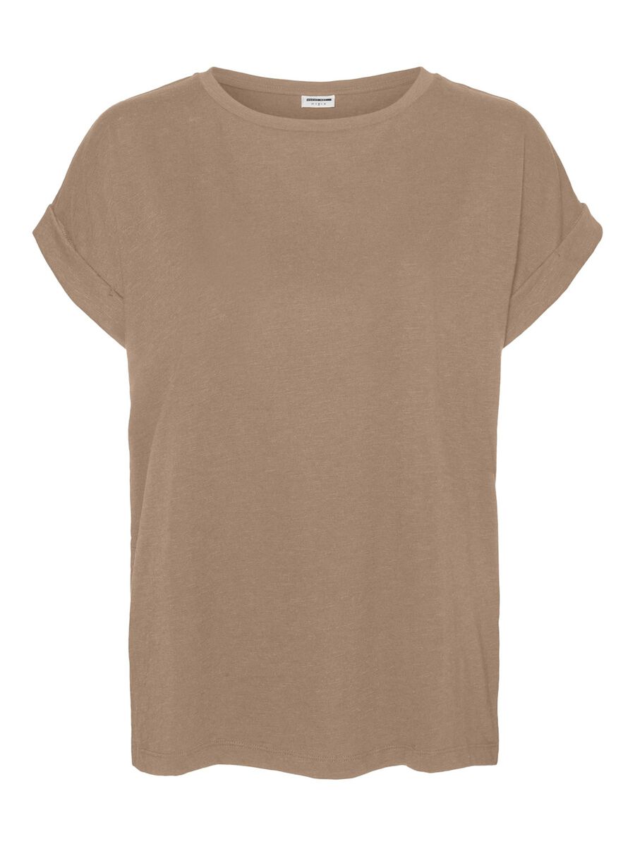 NOISY MAY Oversize T-shirt Damen Braun günstig online kaufen