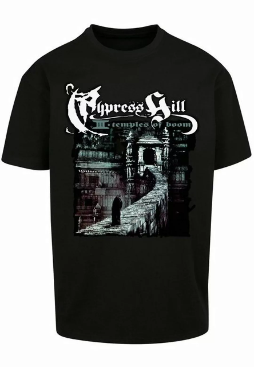 MisterTee Kurzarmshirt Herren Cypress Hill Temples of Boom Oversize Tee (1- günstig online kaufen