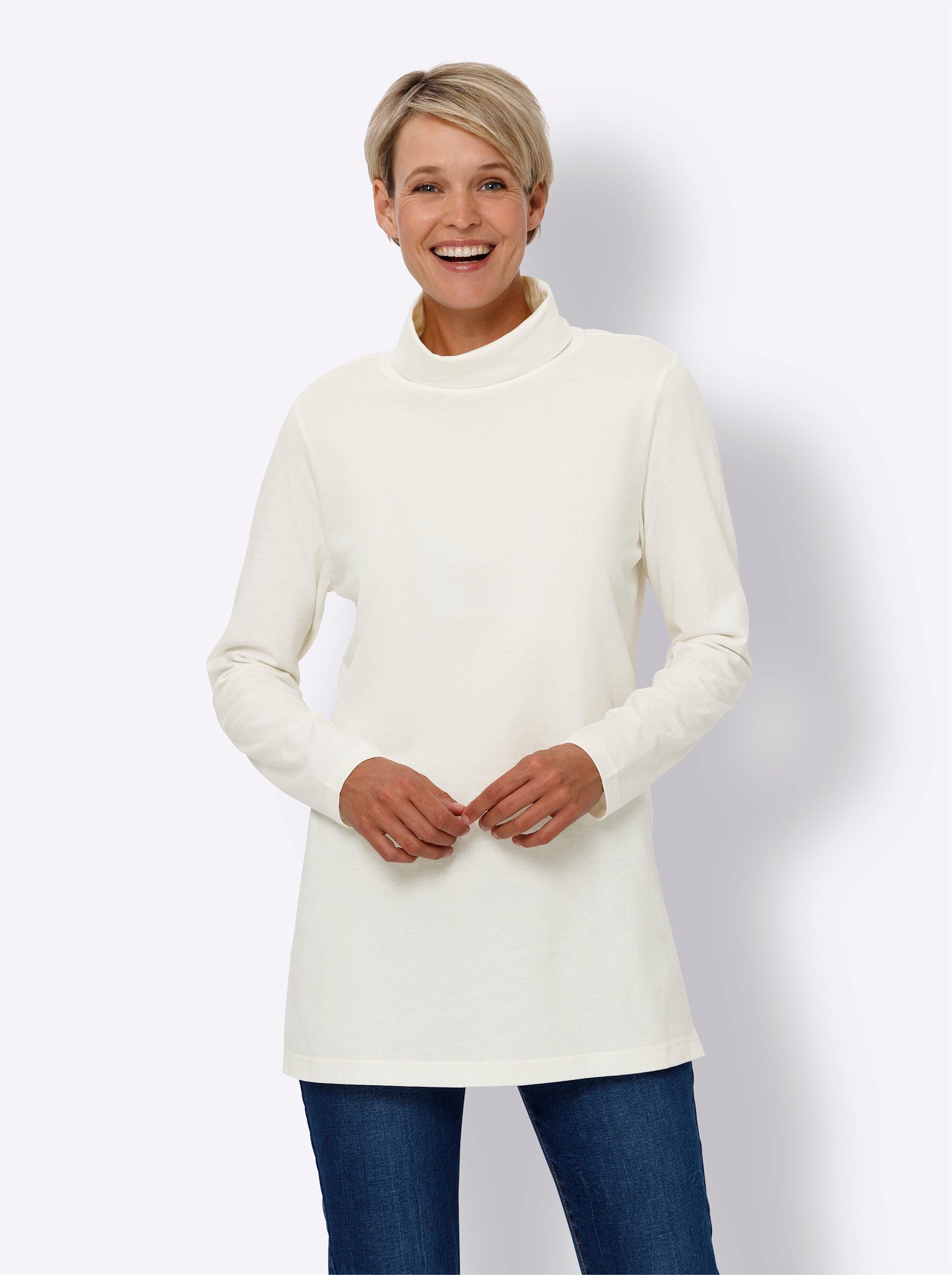 Sieh an! T-Shirt Longshirt günstig online kaufen