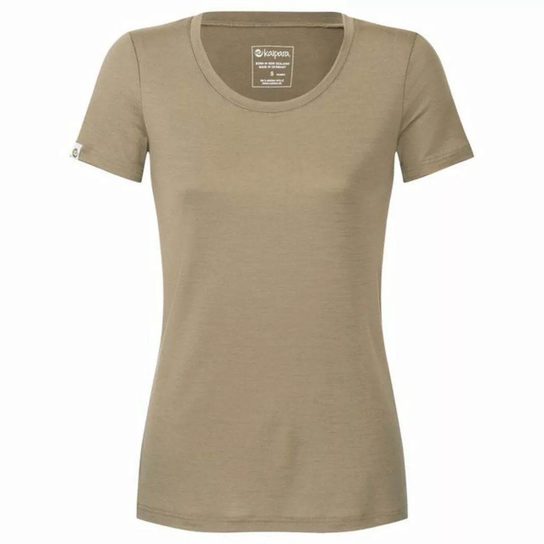 Kaipara - Merino Sportswear Rundhalsshirt Merino Shirt Damen Kurzarm Slimfi günstig online kaufen