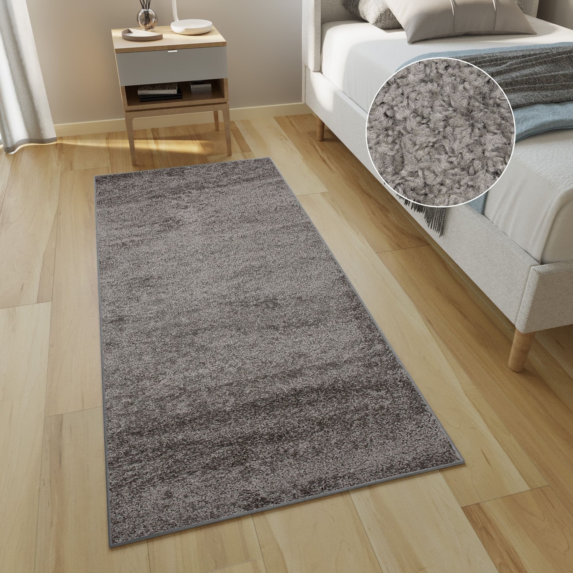 Tapiso Hochflor-Läufer DELHI, rechteckig, Höhe: 30 günstig online kaufen