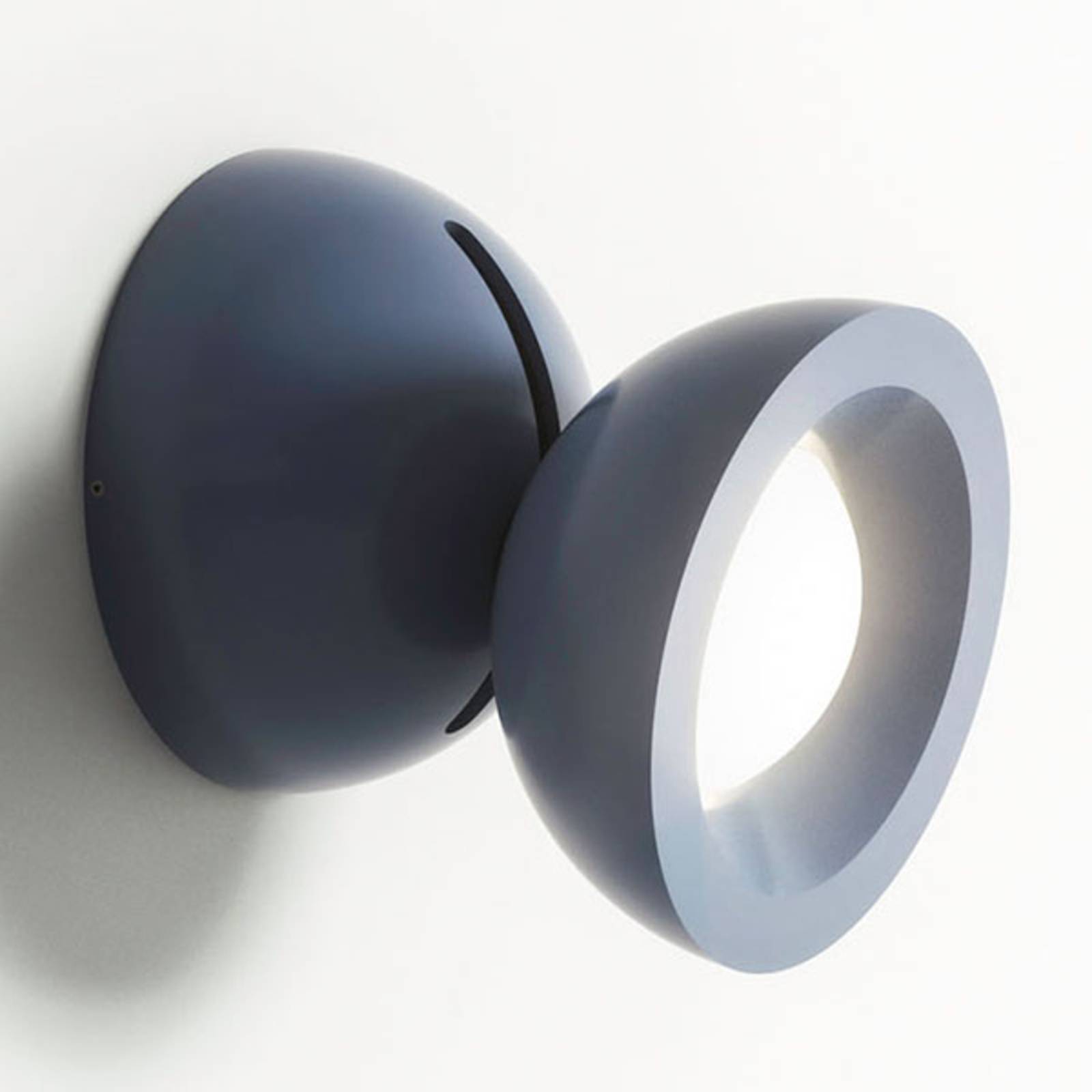 Axolight DoDot LED-Wandleuchte, blau 46° günstig online kaufen