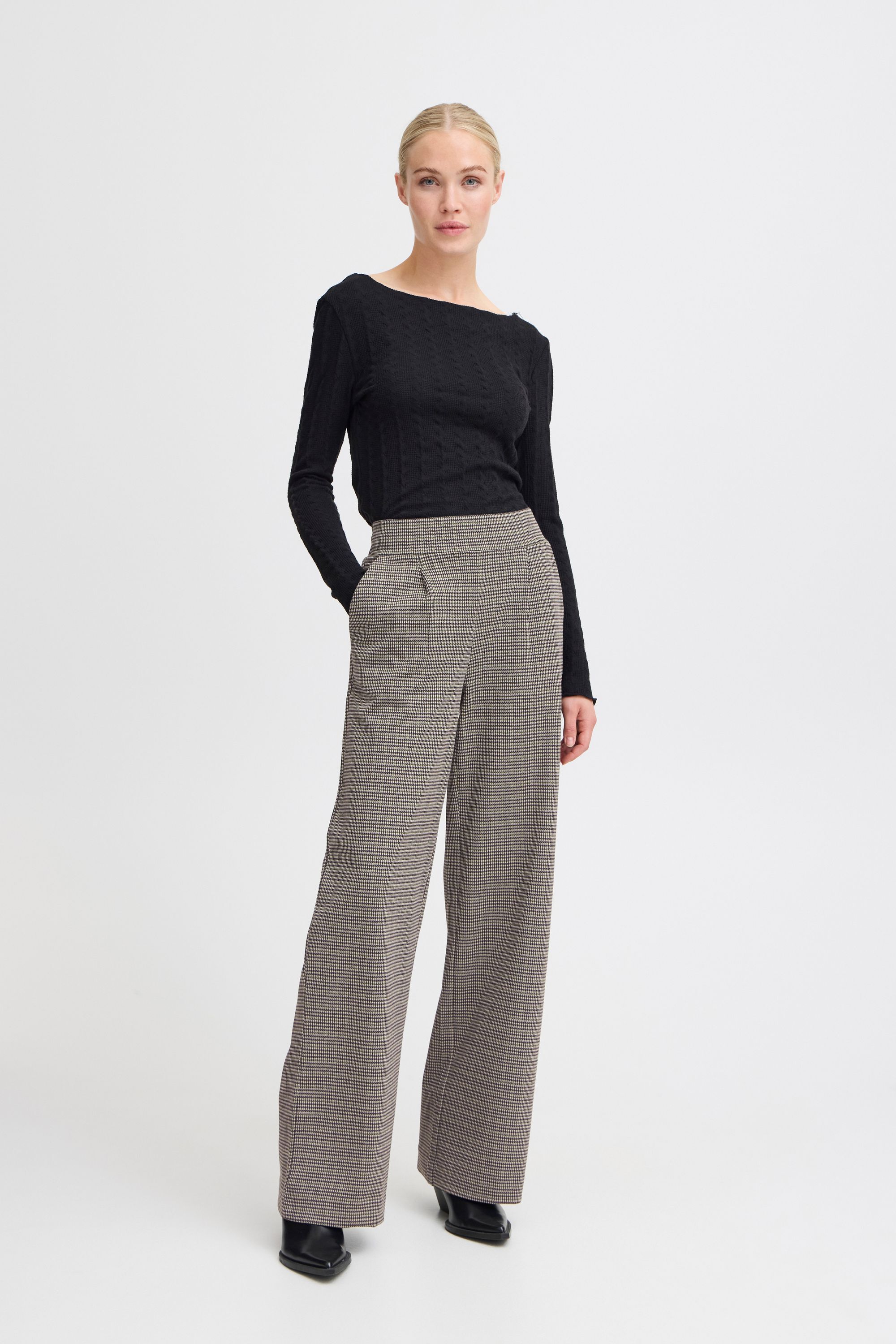 b.young Stoffhose BYROWAN STRIPE PANTS - modische Marlenehose mit Nadelstre günstig online kaufen