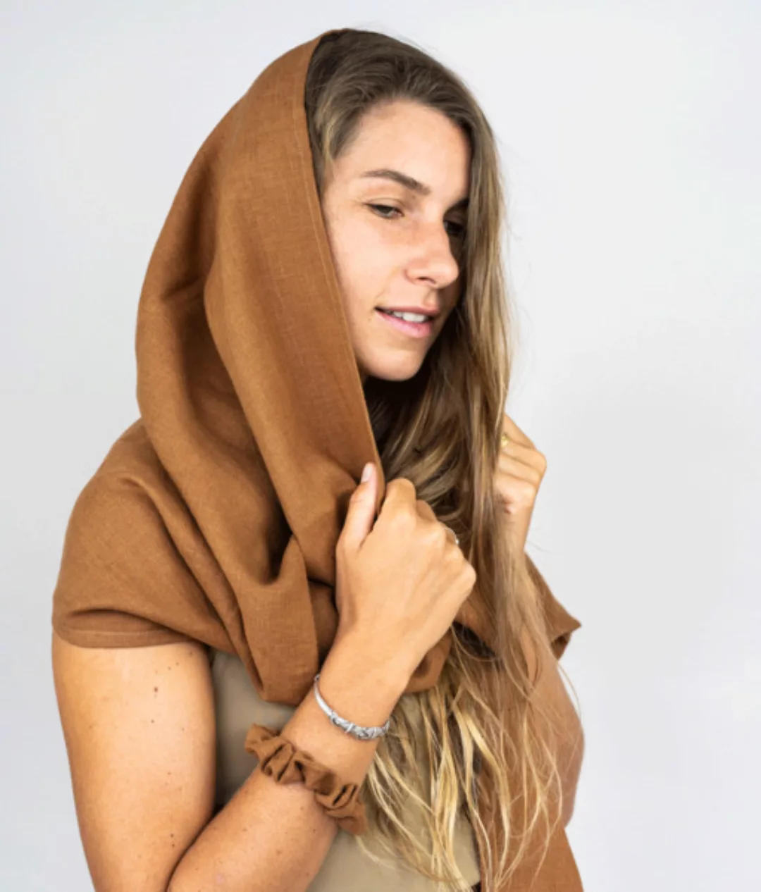 Leinen Decken Schal In Vielen Natürlichen Farben günstig online kaufen