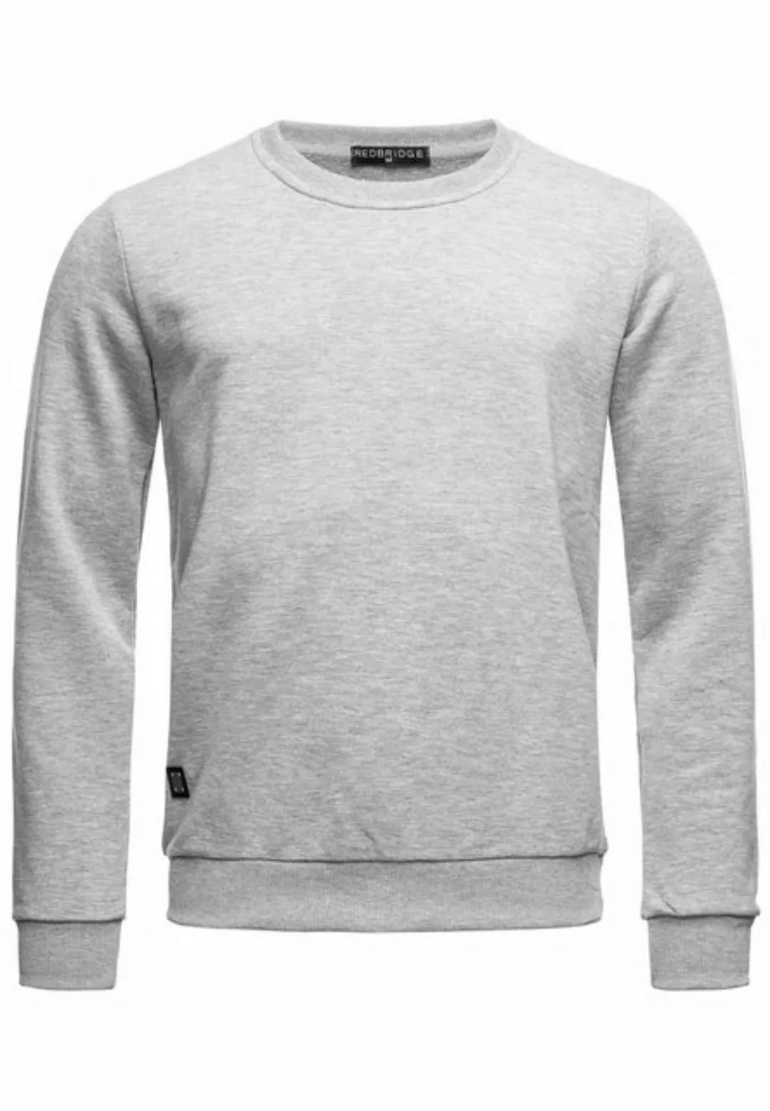 RedBridge Sweatshirt Red Bridge Herren Crewneck Sweatshirt Pullover Premium günstig online kaufen