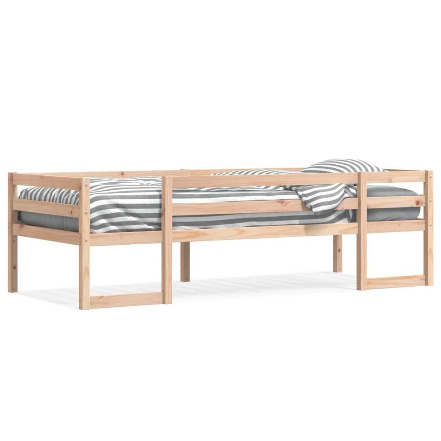 vidaXL Bett, Kinderbett 80x200 cm Massivholz Kiefer günstig online kaufen