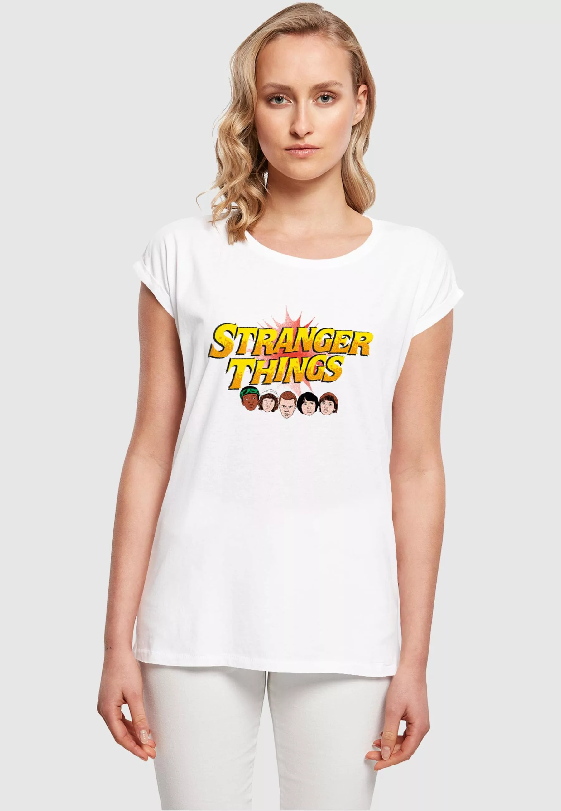 ABSOLUTE CULT T-Shirt "ABSOLUTE CULT Damen Ladies Stranger Things - Comic H günstig online kaufen