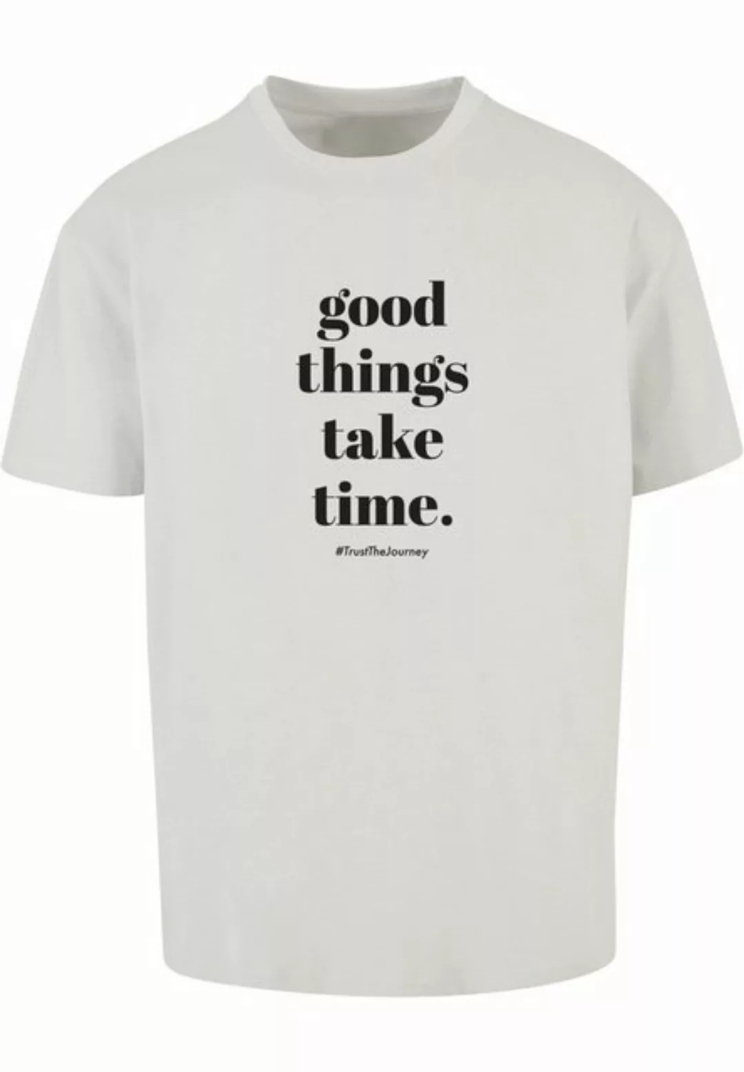 Merchcode T-Shirt Merchcode Herren Good Things Take Time Heavy Oversize Tee günstig online kaufen