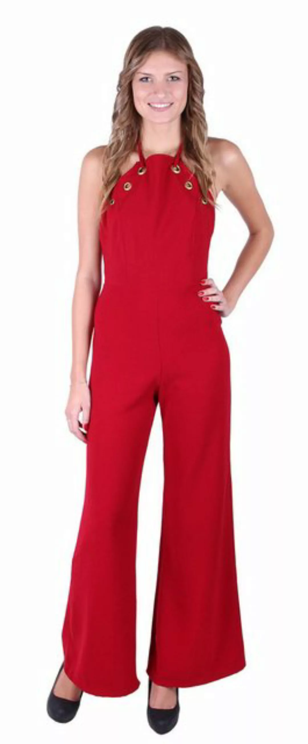 Sarcia.eu Culotte-Overall John Zack Roter Jumpsuit, offener Rücken L günstig online kaufen