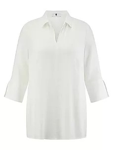 Bluse 3/4-Arm Anna Aura weiss günstig online kaufen