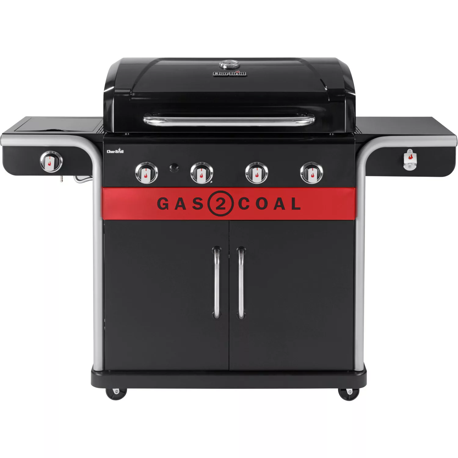 Char-Broil Gas und Holzkohle Hybridgrill Gas2Coal 2.0 440 mit 4 Brennern günstig online kaufen