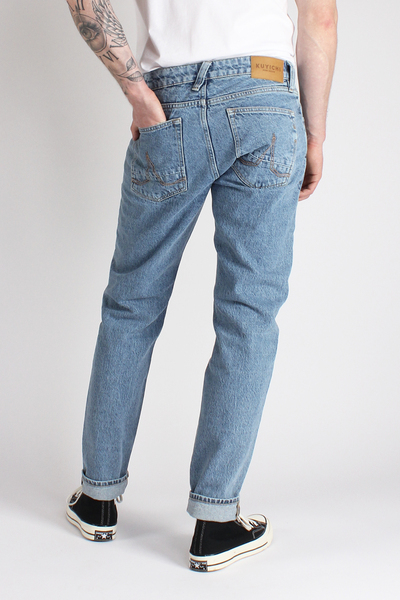 Jeans Regular Slim Fit - Jim - 100% Recycelt günstig online kaufen